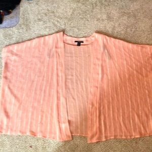 Medium light pink Forever 21 cardigan